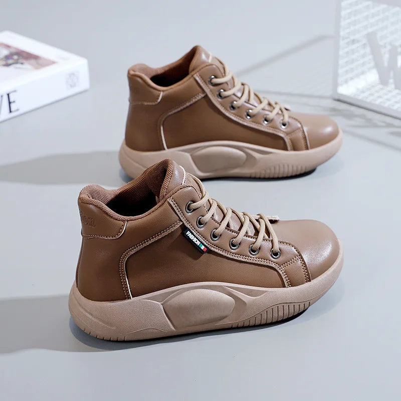 Classic Textured Sneakers