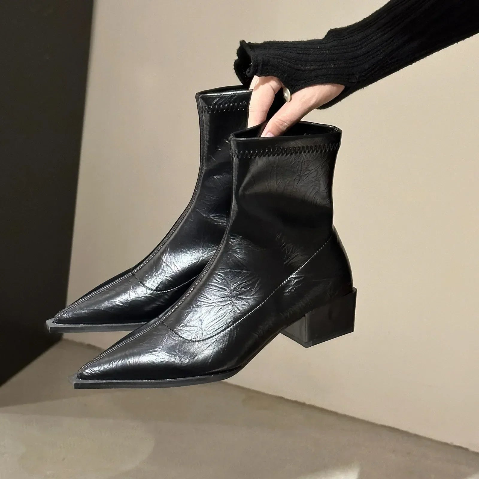 Simple Lug-Sole Boots
