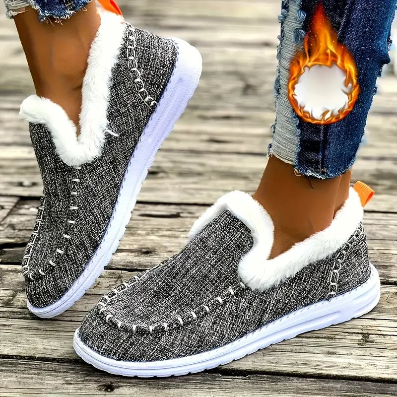Natural Block-Heel Boots