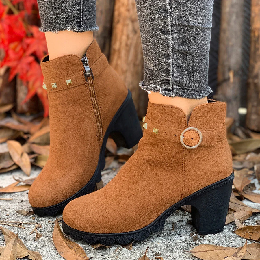 Travel Faux-Suede Boots