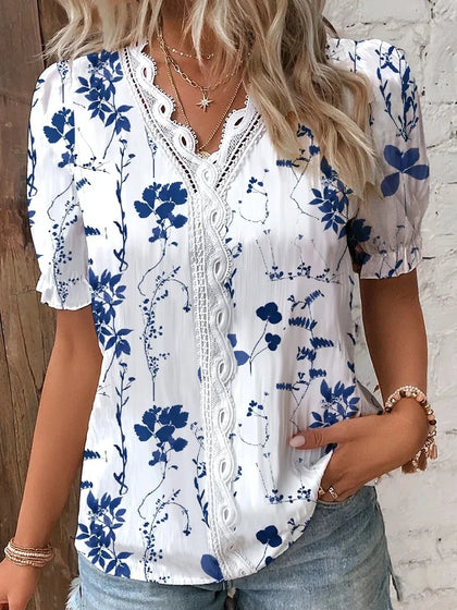 Cottage Long-Sleeve Blouse