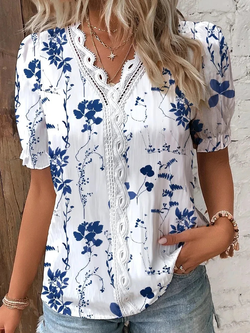 Cottage Long-Sleeve Blouse