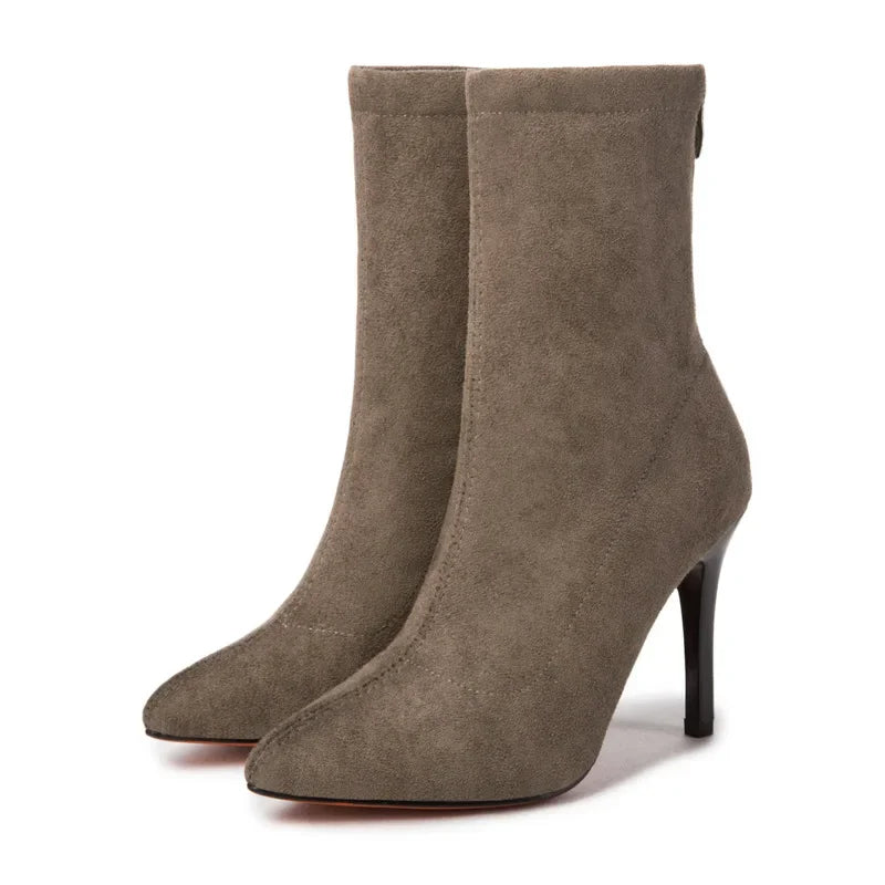 Minimal Suede Boots
