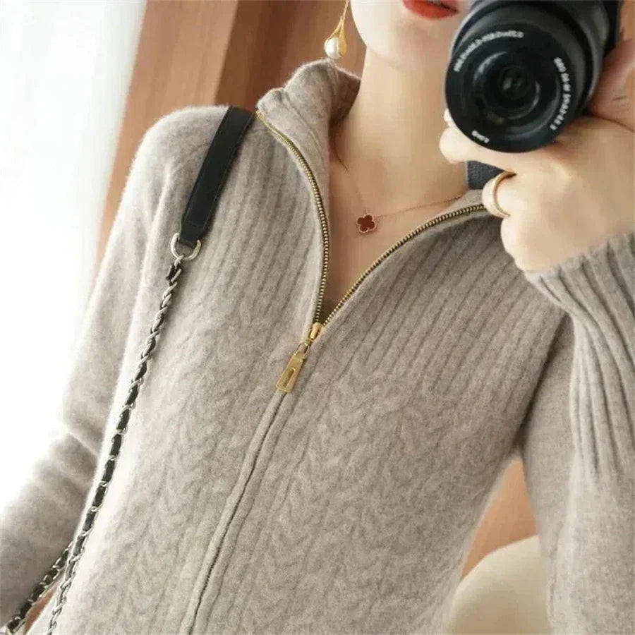 Casual Ribbed Sweater