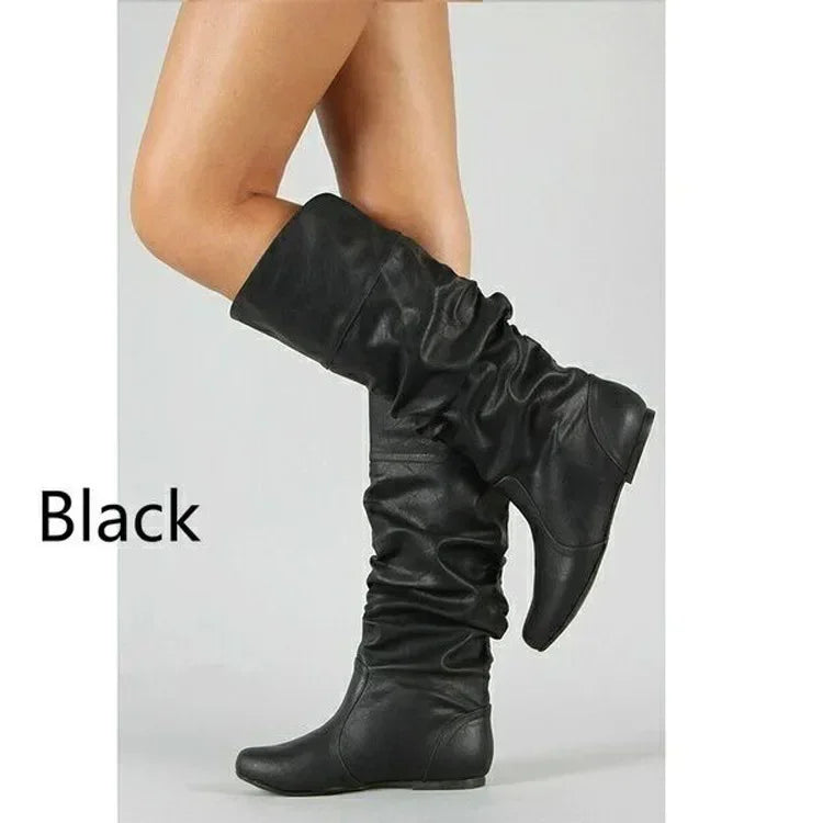 Airy Knee-High Boots