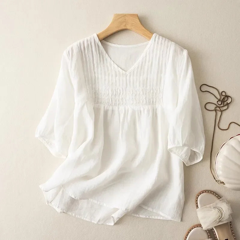 Sunday Sheer Blouse