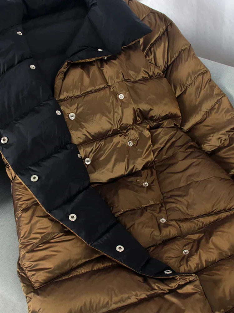 Soft Buttoned Coat