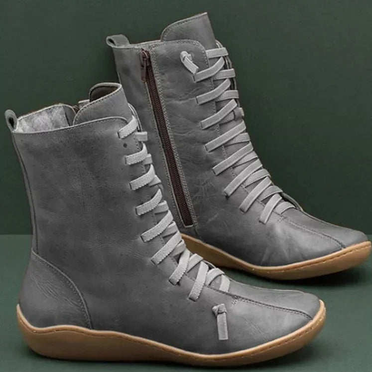 Travel Faux-Suede Boots