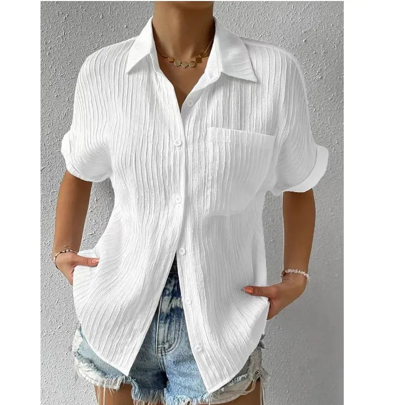 Casual Cotton Blouse