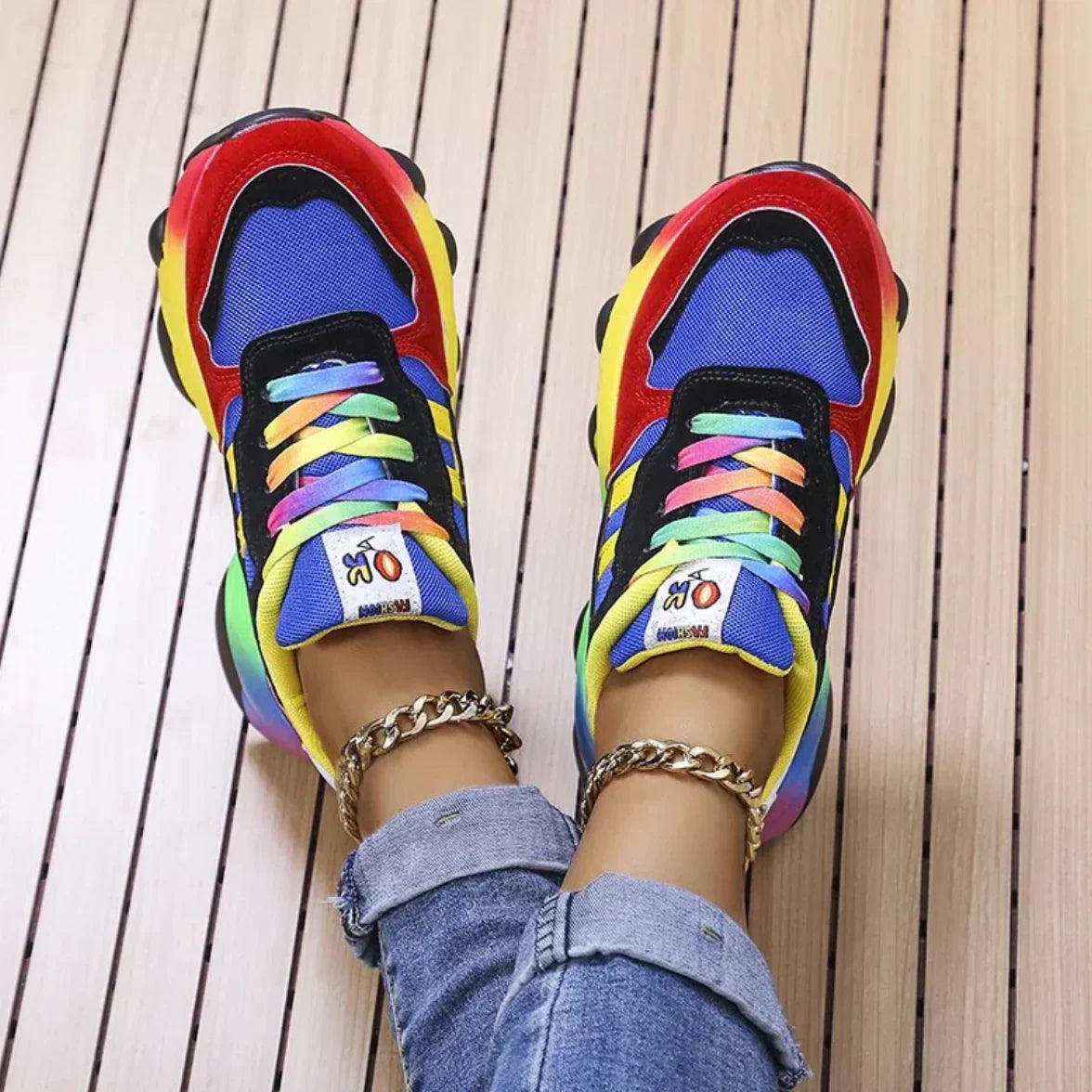 Weekend Lace-Up Sneakers