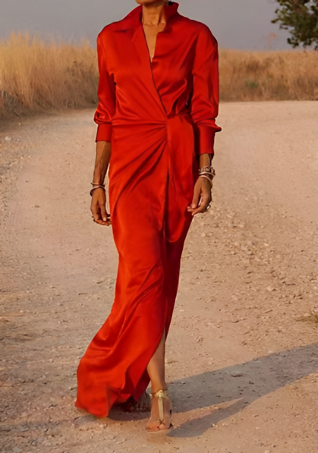 Everyday Satin Dress