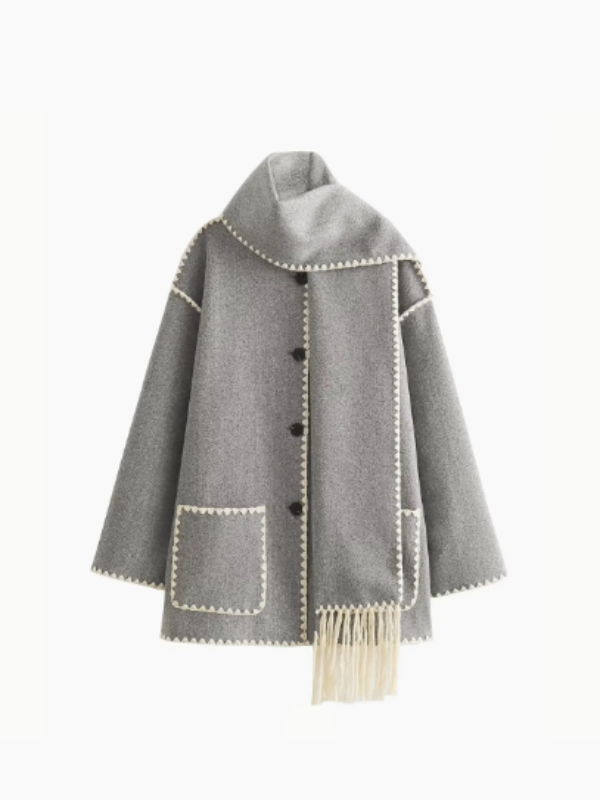 Timeless Double-Breasted Coat