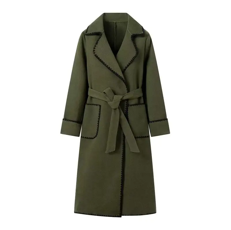 Cozy Belted Coat