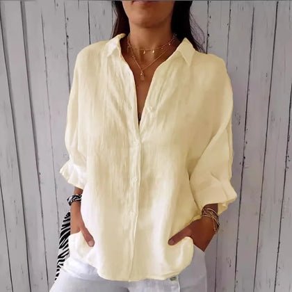 Casual Peplum Blouse