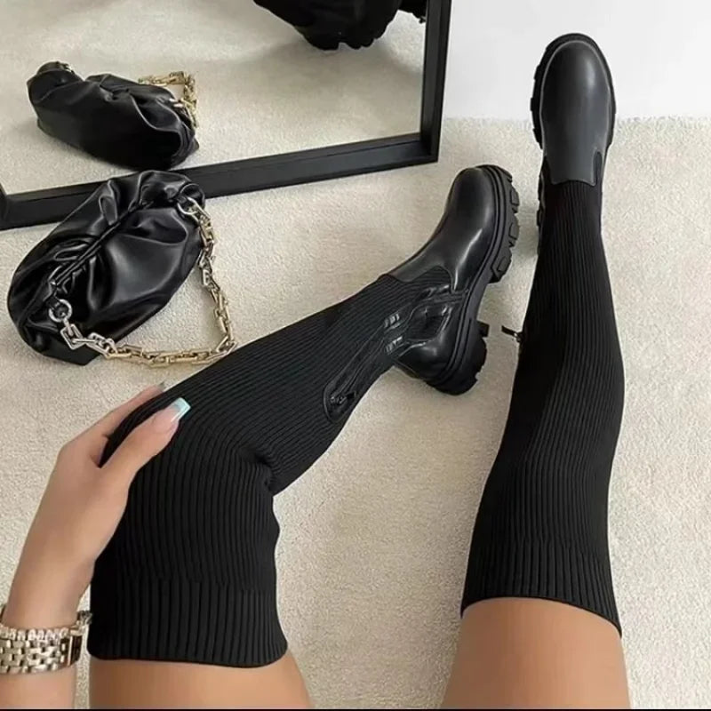 Fresh Block-Heel Boots