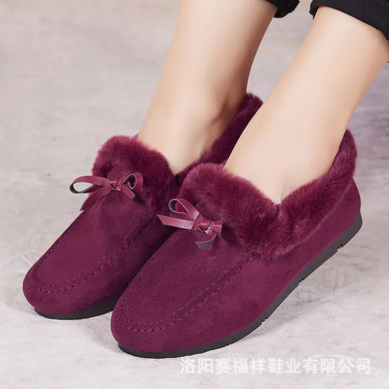 Natural Zip-Up Boots