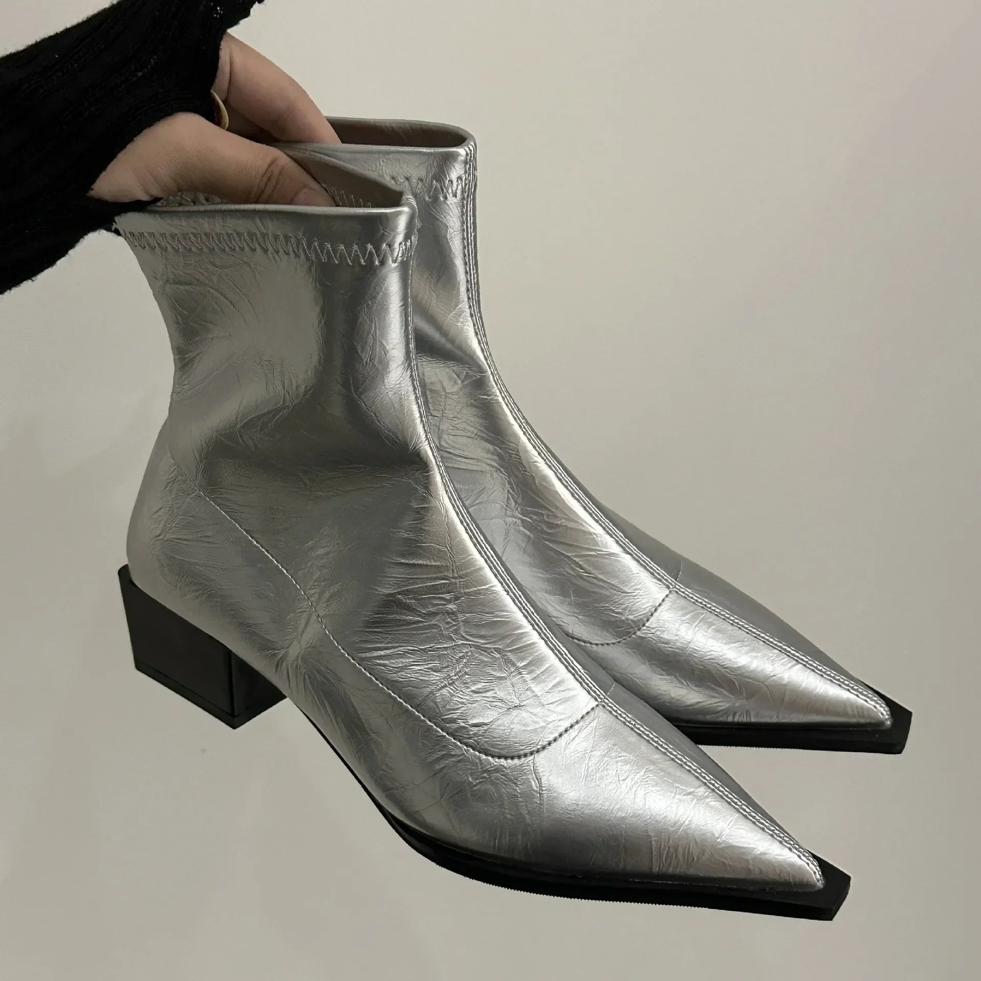 Simple Lug-Sole Boots