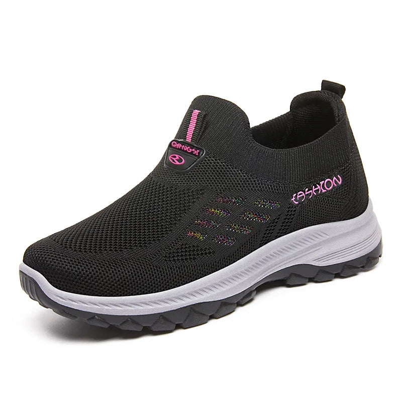 Clean Textured Sneakers