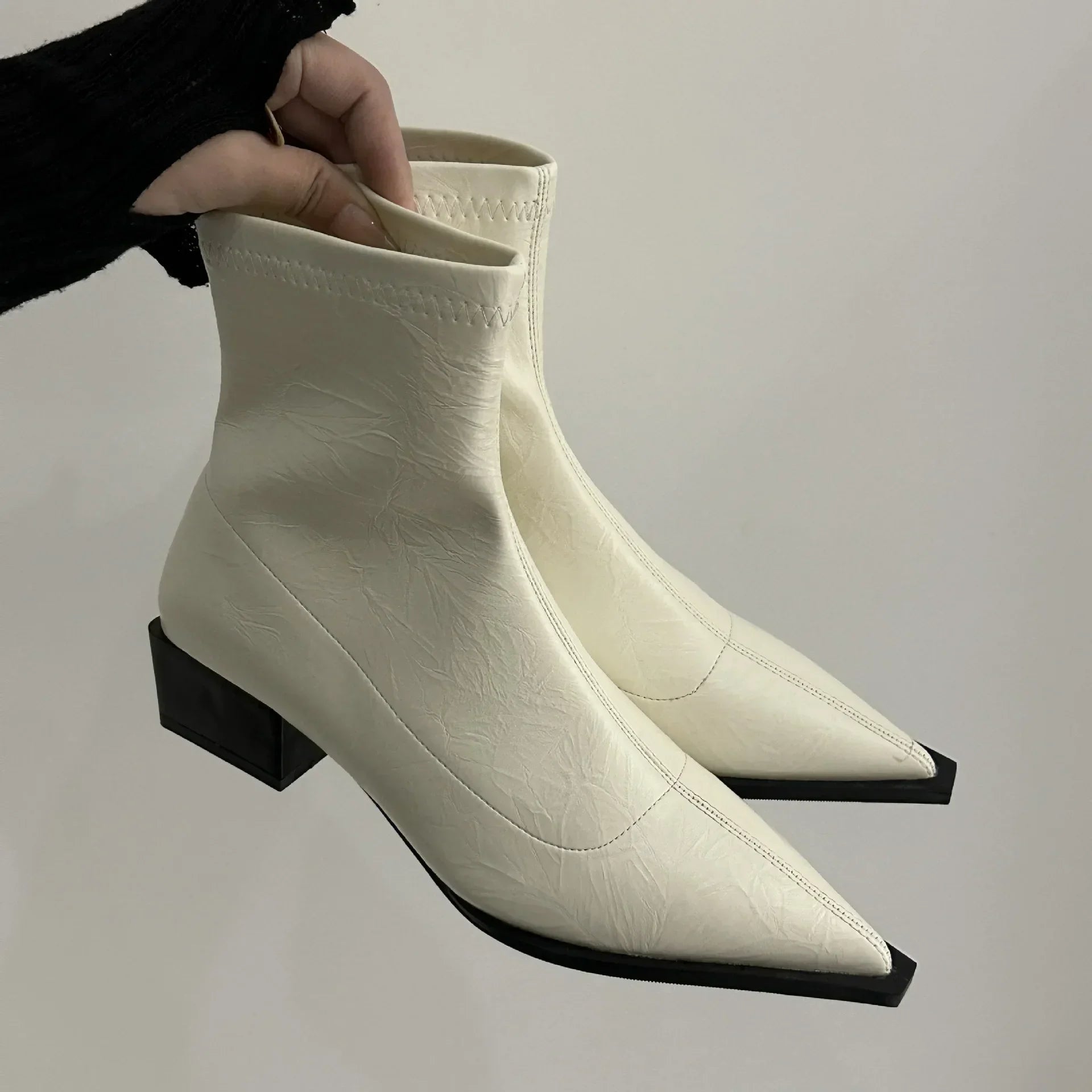 Simple Lug-Sole Boots