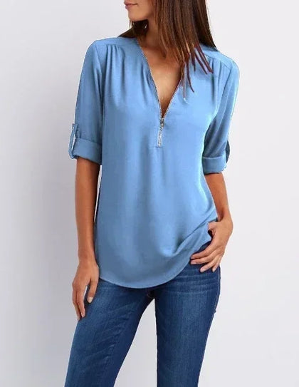 Feminine Cotton Blouse