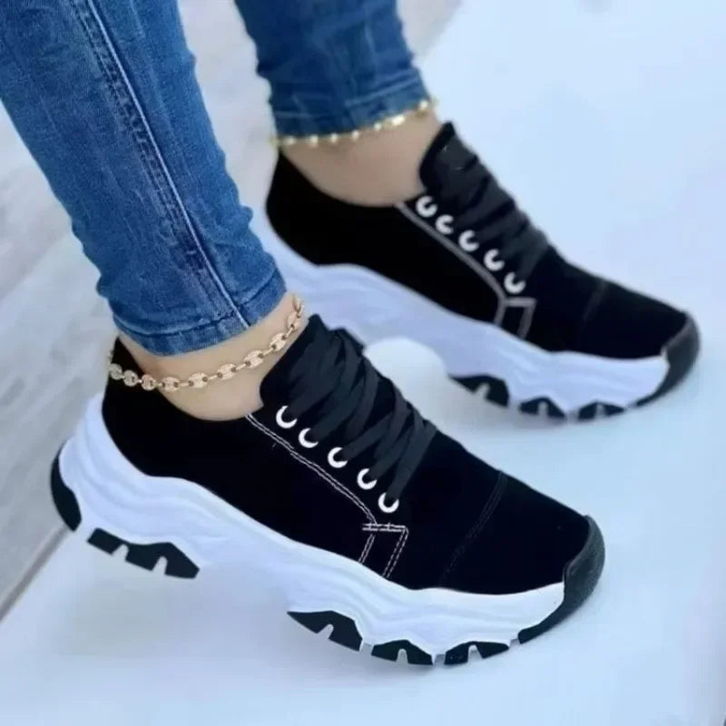 Modern Lace-Up Sneakers