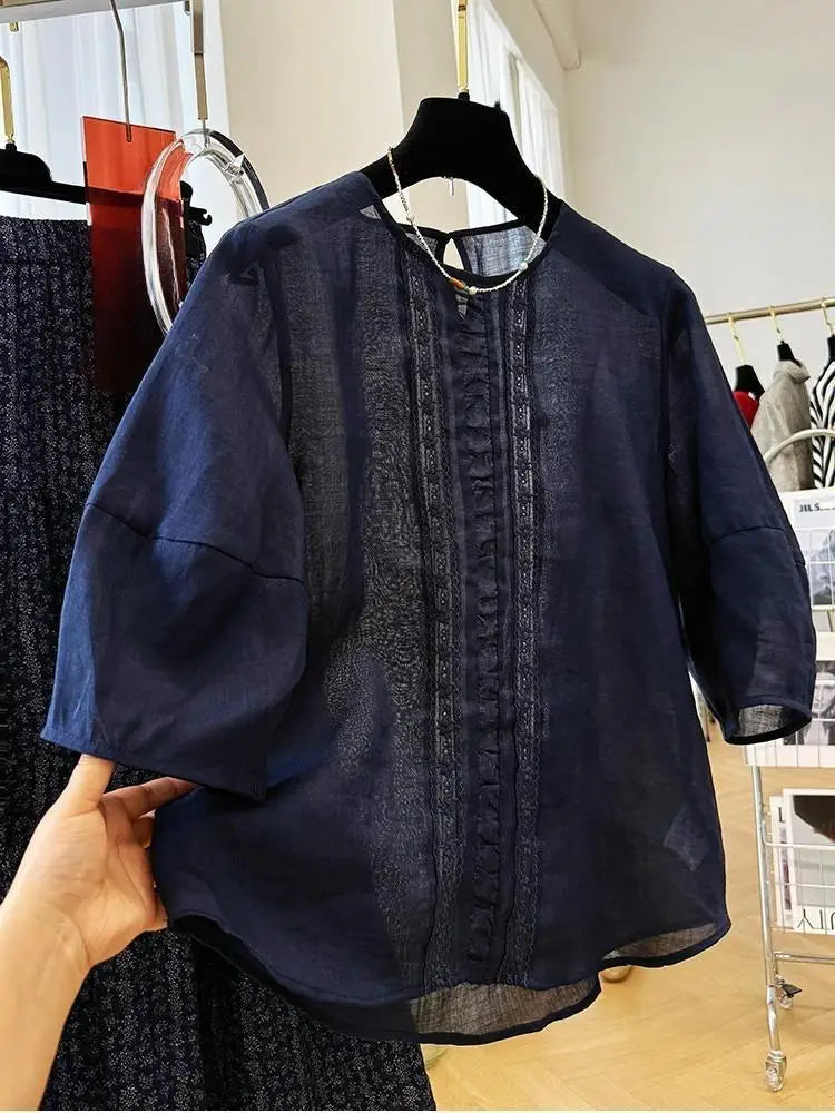 Romantic Floral Blouse