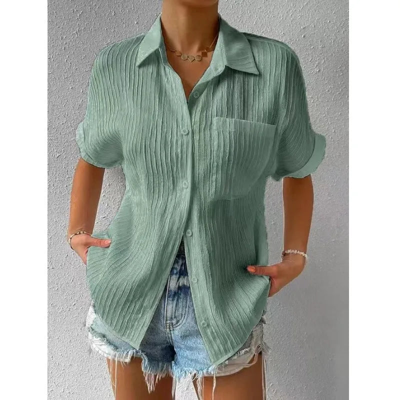 Casual Cotton Blouse