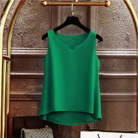 Classic Satin Blouse