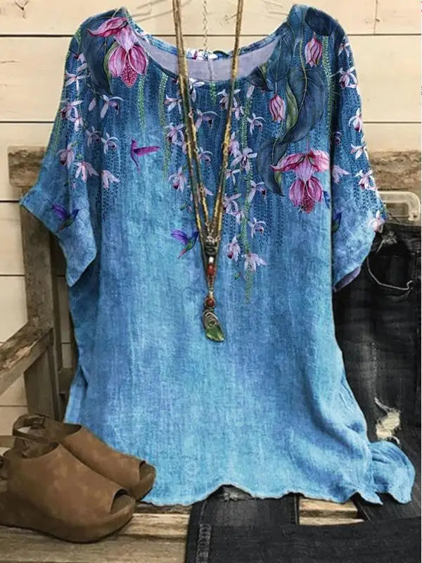 Graceful Eyelet Blouse