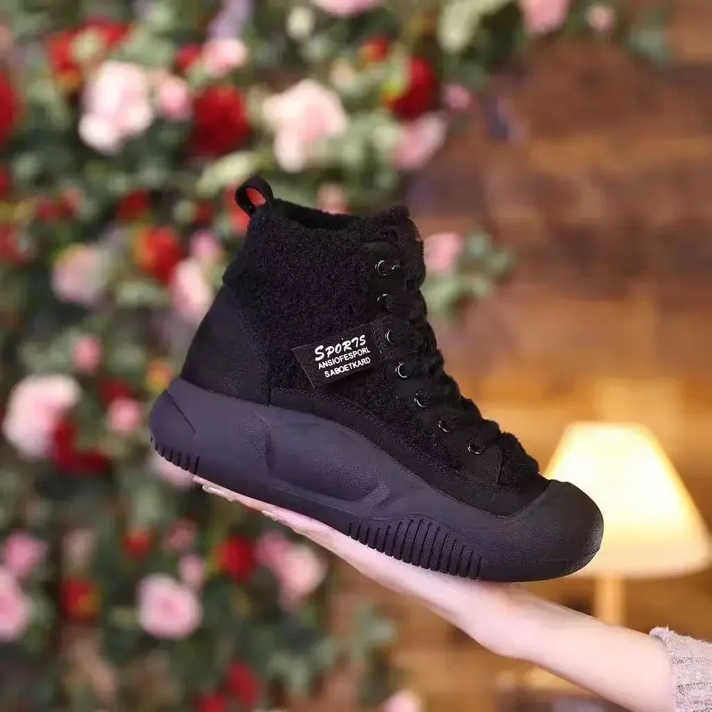 Travel Block-Heel Boots