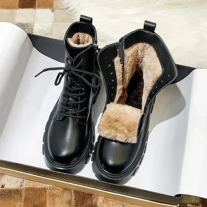 Comfortable Faux-Suede Boots