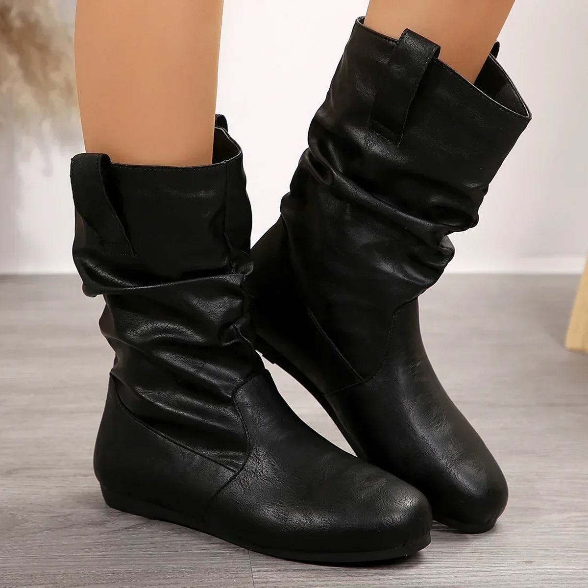 Breezy Zip-Up Boots
