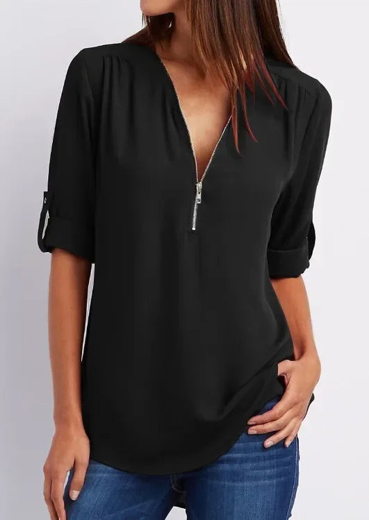 Romantic Printed Blouse