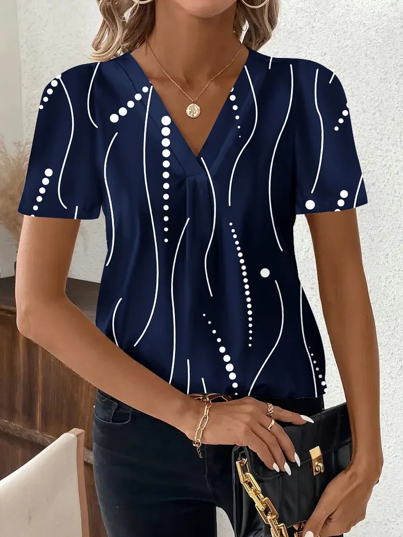 Cottage Swiss-Dot Blouse