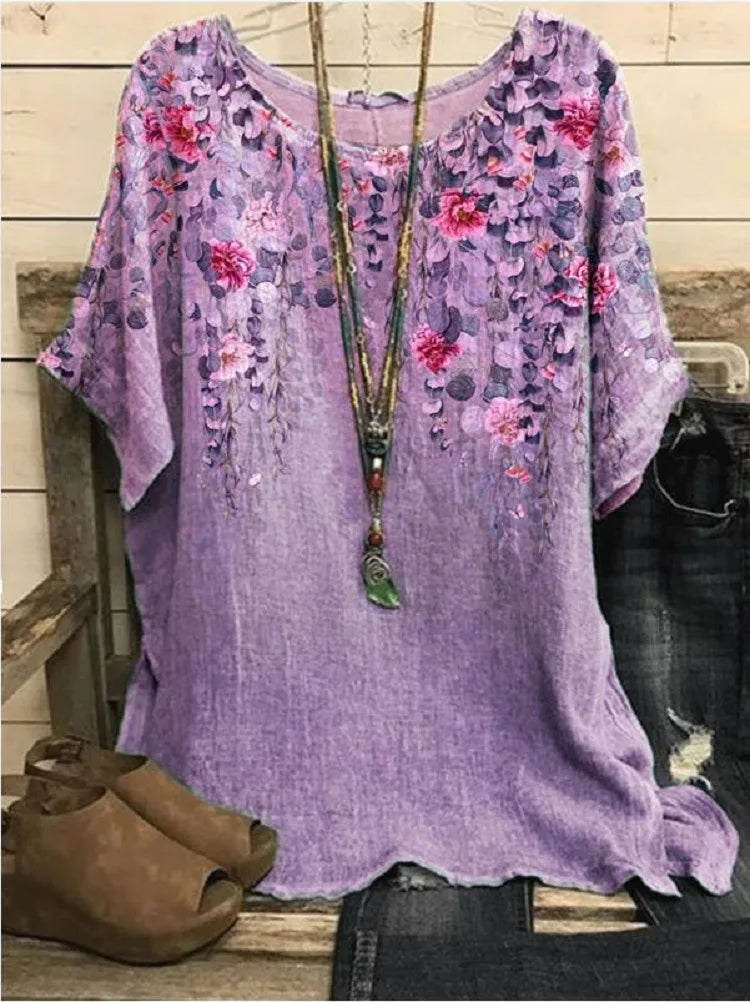 Graceful Eyelet Blouse