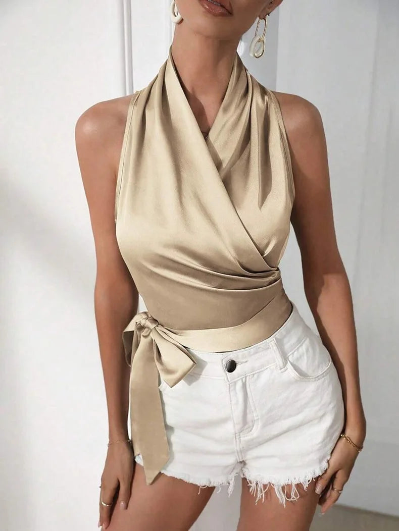 Casual V-Neck Blouse