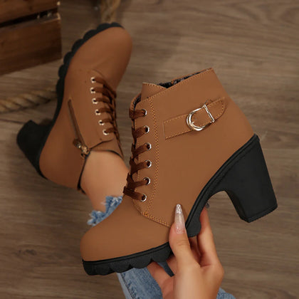 Brunch Leather Boots