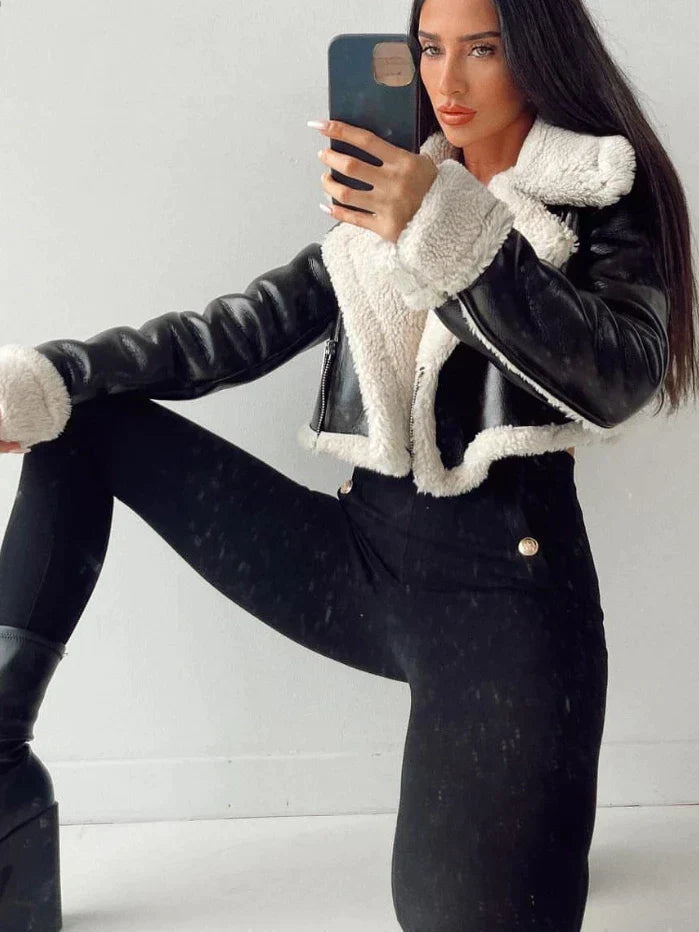 Warm Buttoned Coat