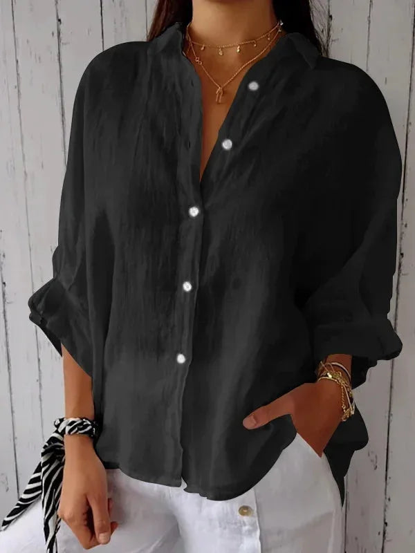 Casual Peplum Blouse