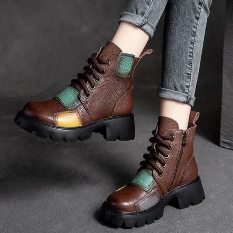 Walking Heeled Boots