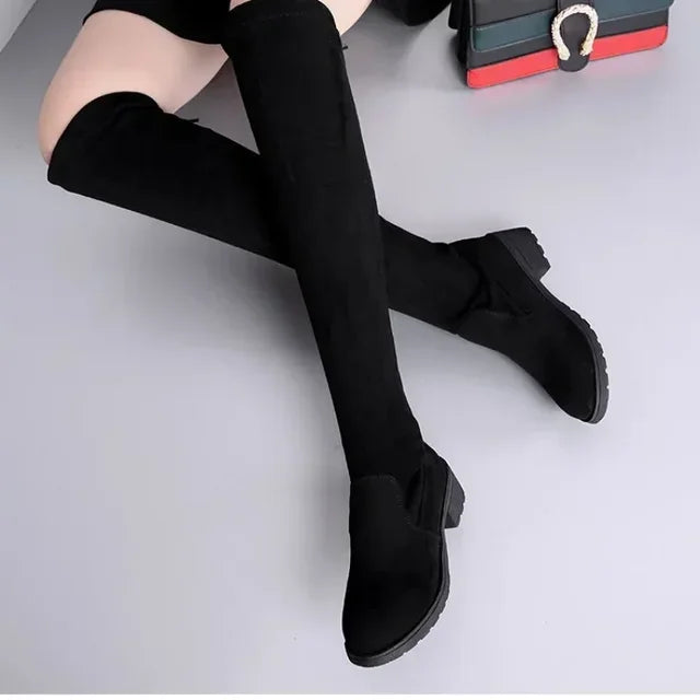 Walking Heeled Boots