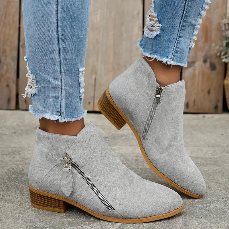 Timeless Block-Heel Boots