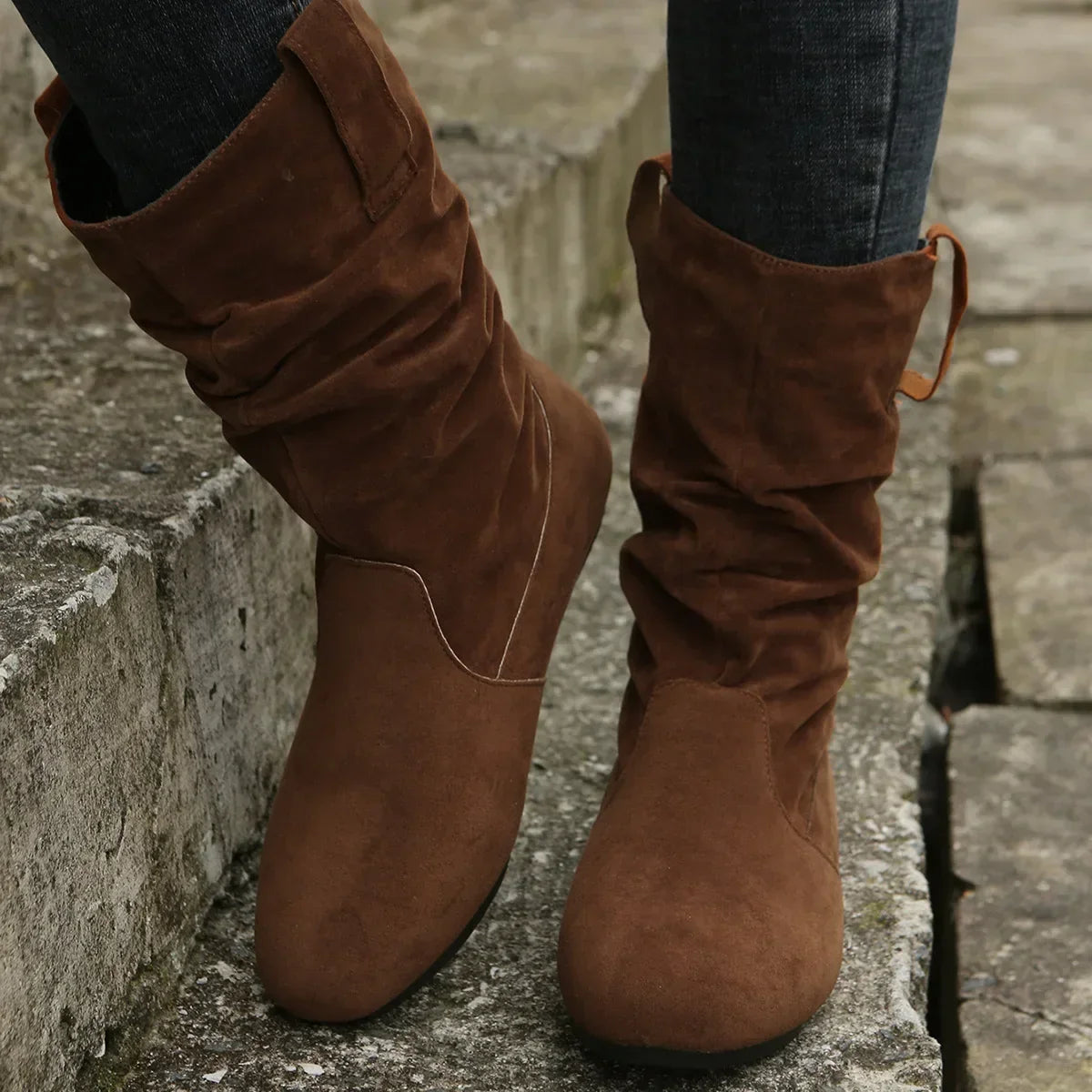 Breezy Zip-Up Boots