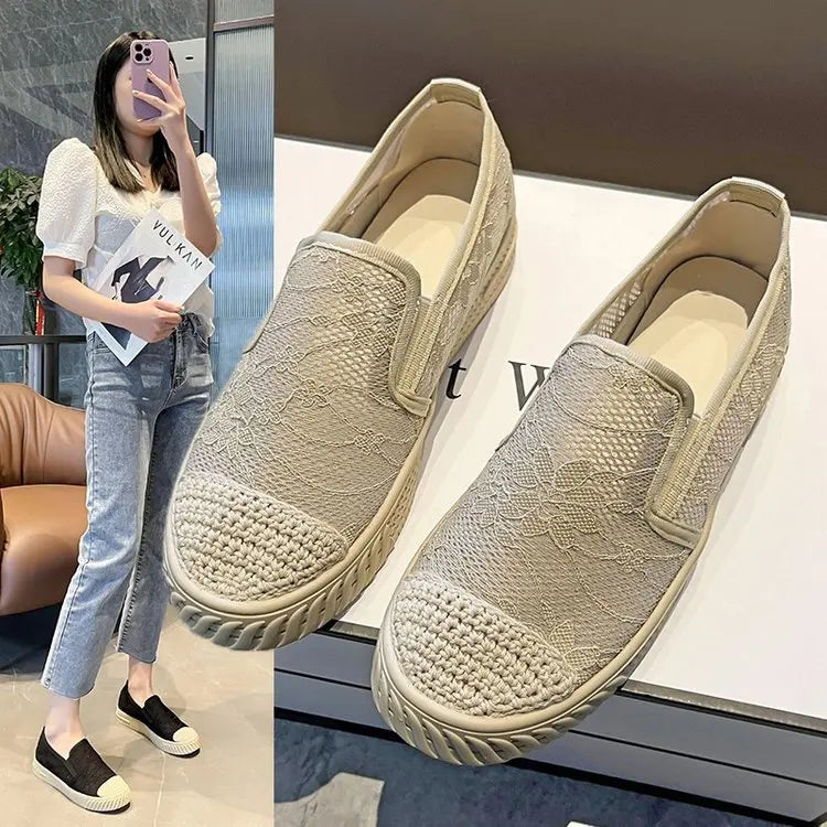 Summer Textured Sneakers