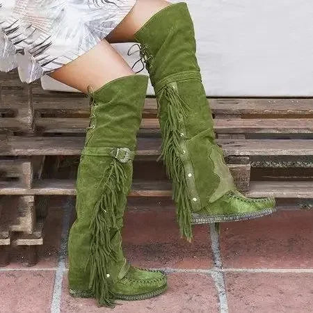 Sunny Block-Heel Boots