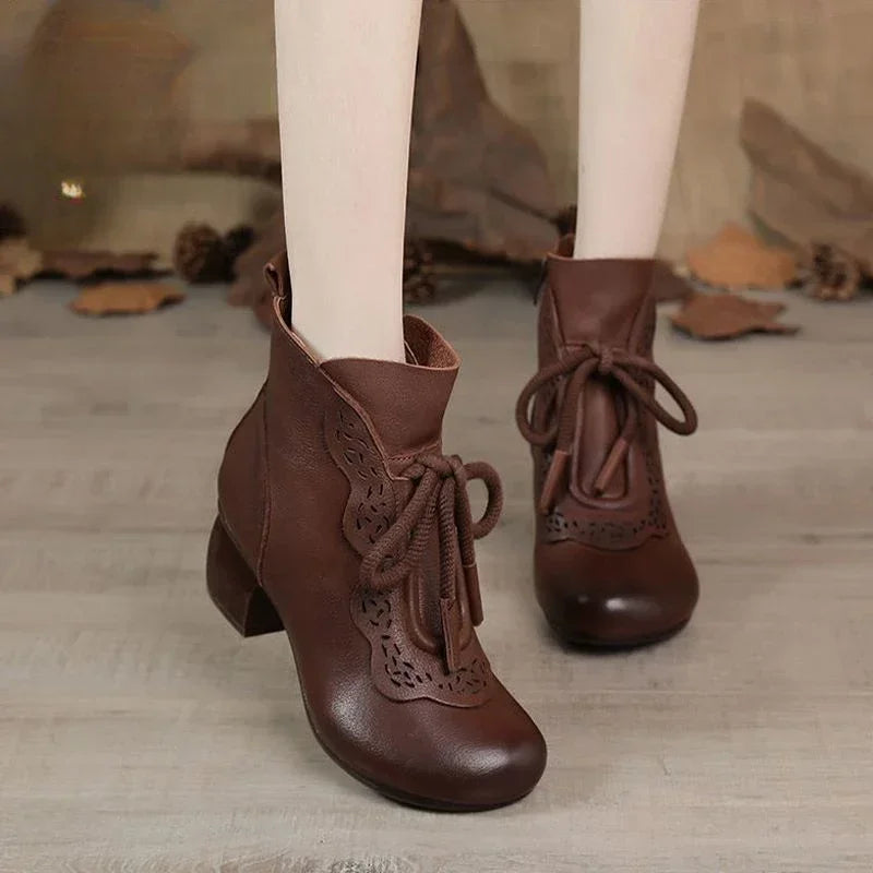 Simple Zip-Up Boots