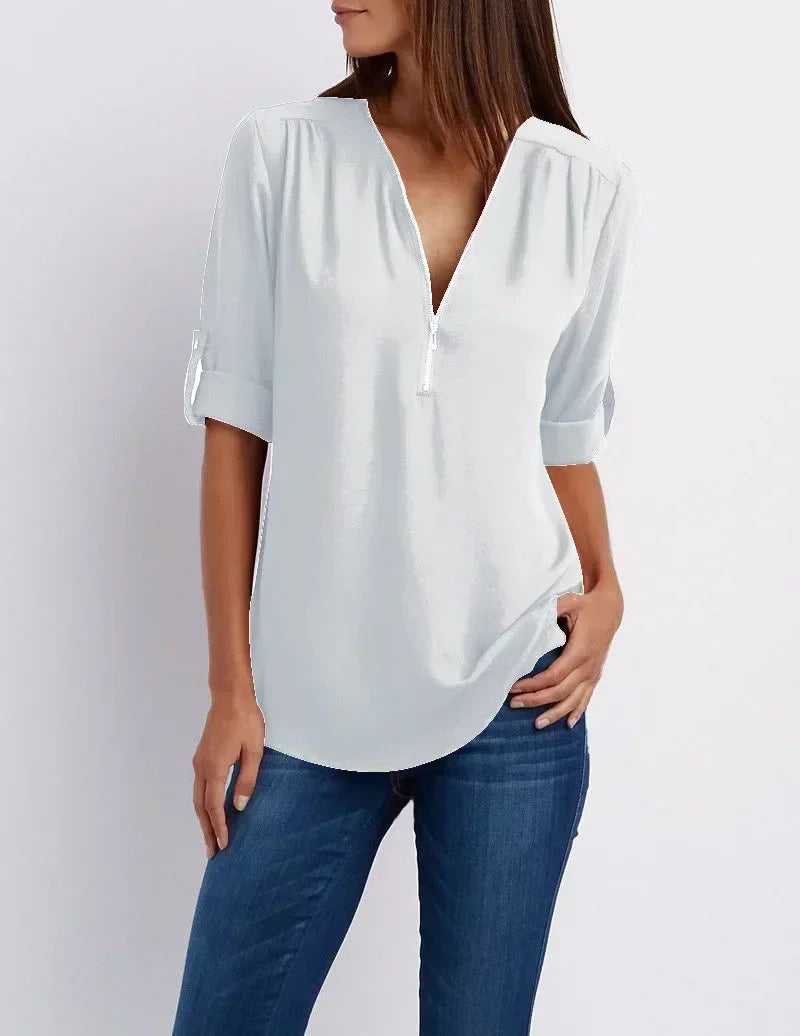 Feminine Cotton Blouse