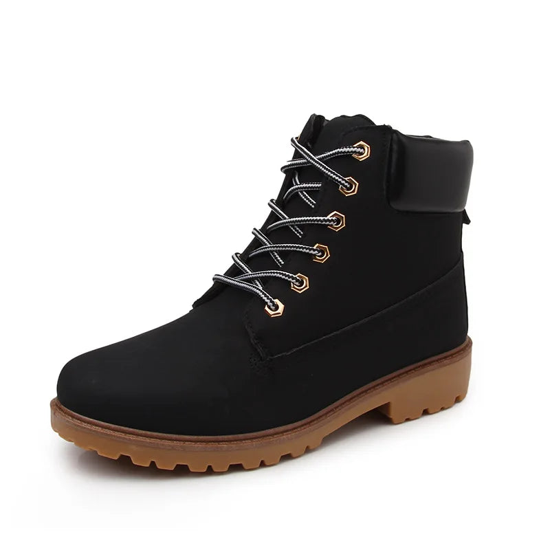 Clean Platform Boots
