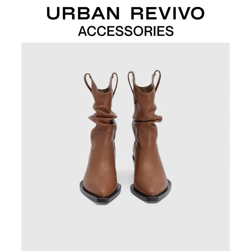 Soft Buckled Boots