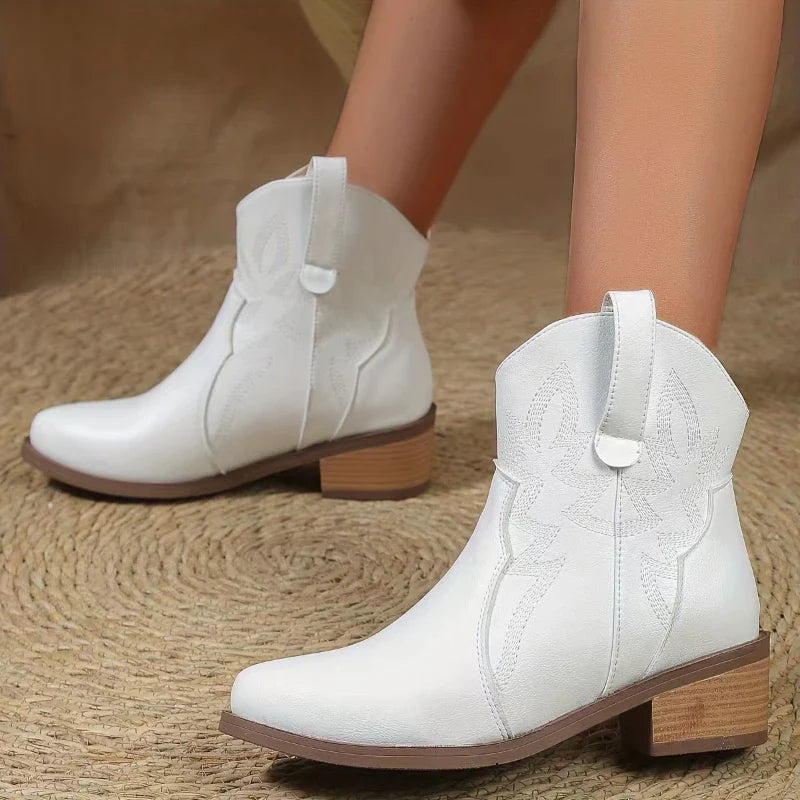Clean Platform Boots